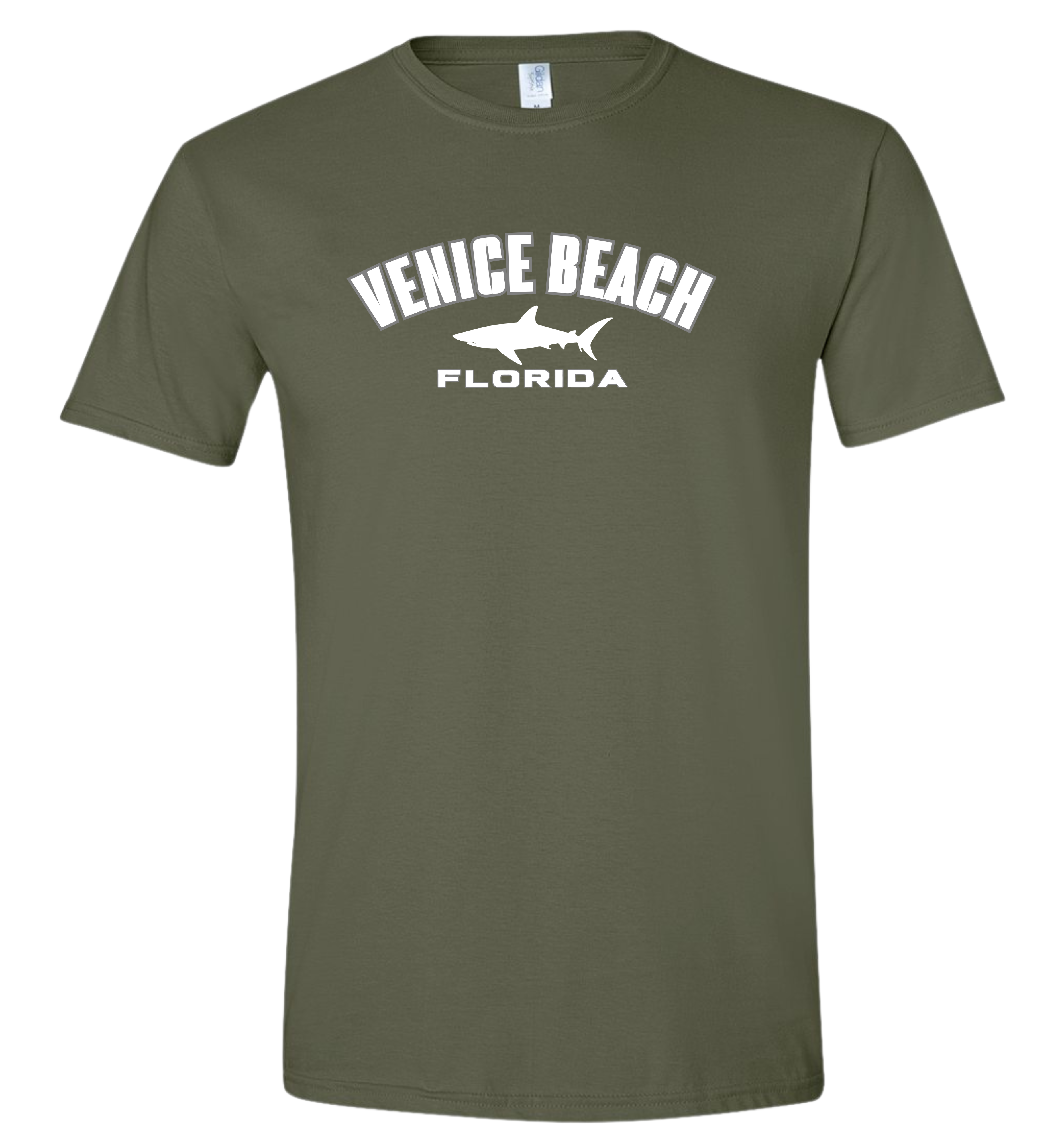 VENICE BEACH FLORIDA SHARK T-SHIRT | TIKI TYME BEACH SHOP