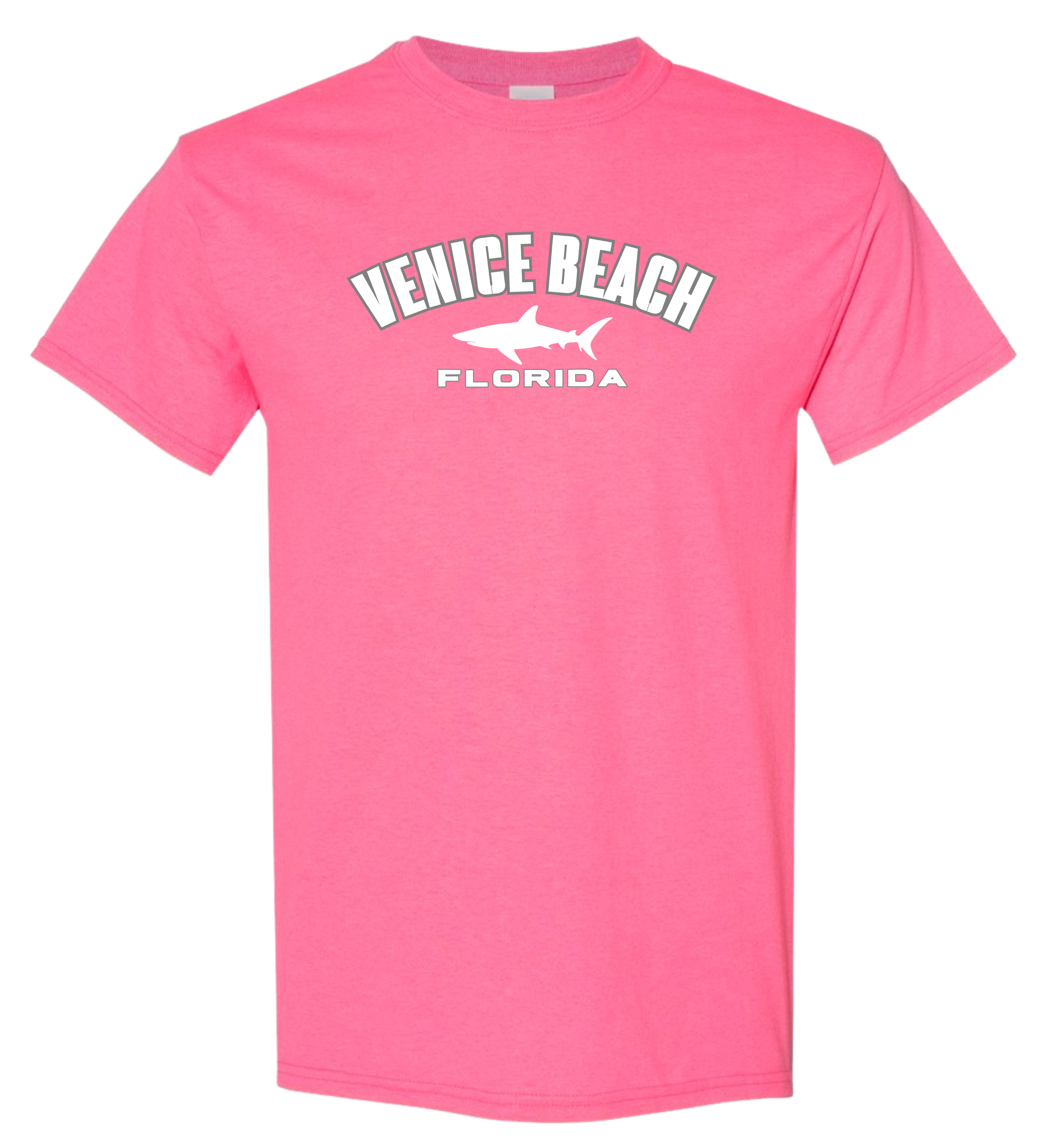 VENICE BEACH FLORIDA SHARK T-SHIRT | TIKI TYME BEACH SHOP