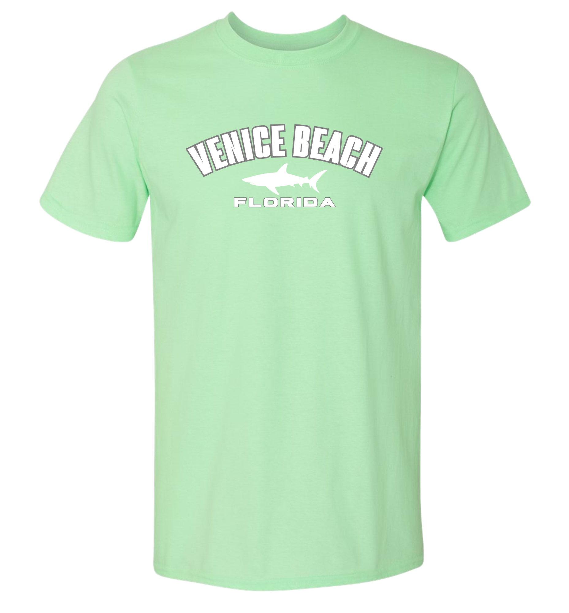 VENICE BEACH FLORIDA SHARK T-SHIRT | TIKI TYME BEACH SHOP